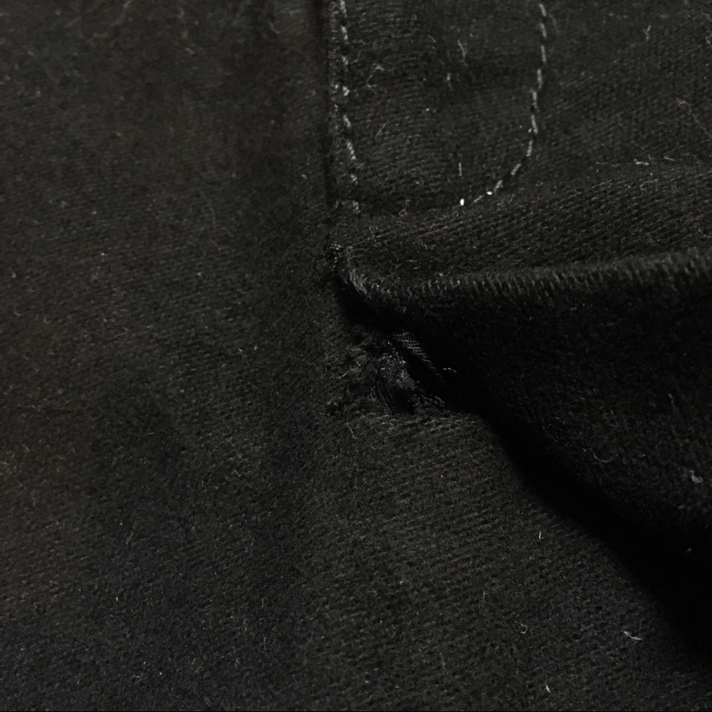 GUCCI - Pleated Leather Trim Miniskirt Black, L - Picture 3 of 5